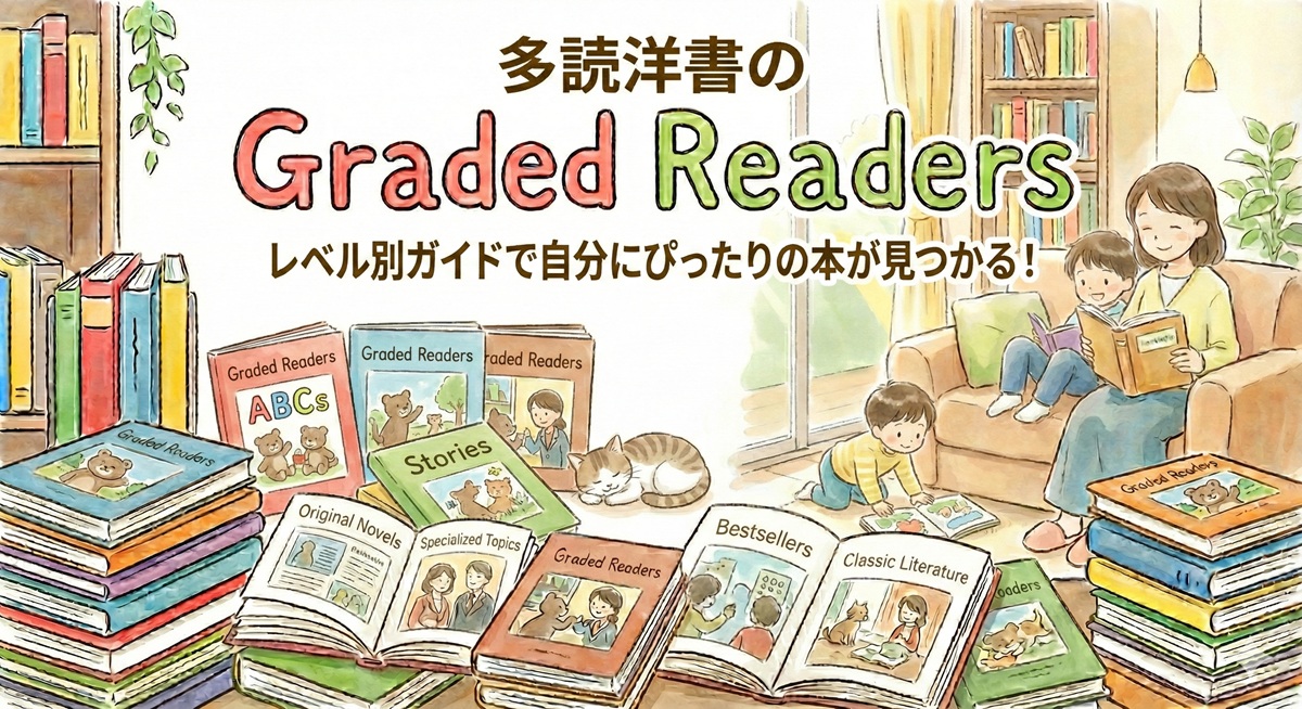 洋書の英語教材（多読用のGraded Readers） | この英語教材がすごい！